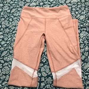Peach color leggings